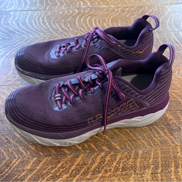 Hoka Shoes - Hoka One One Bondi 6 Plum Purple Women’s Size 10